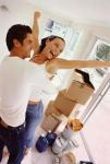 another happy couple in new house