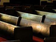 Empty pews.