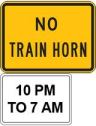 no train horn