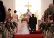 Church wedding