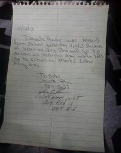 I can't think of a more justified, or well thought out reason, to let your kid stay home from school.