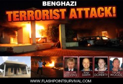 U. S. Ambassador to Libya Chris Stevens and 3 others killed at U. S. Embassy in Benghazi by muslims