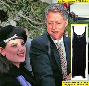 Pres. Bill Clinton and non-Christian Monica Lewinsky
