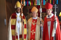 Bishop Sutton, Bishop Cook and Bishop Jefferts Schori