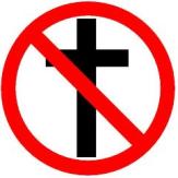 Anti-Christian logo