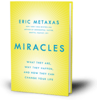 Eric Metaxas Miracles Book cover