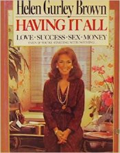 Cosmo - Having it all - Gurley Browns book